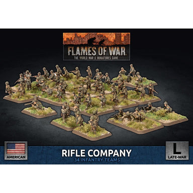 Flames of War | American | Rifle Company | 15mm Plastic Unit