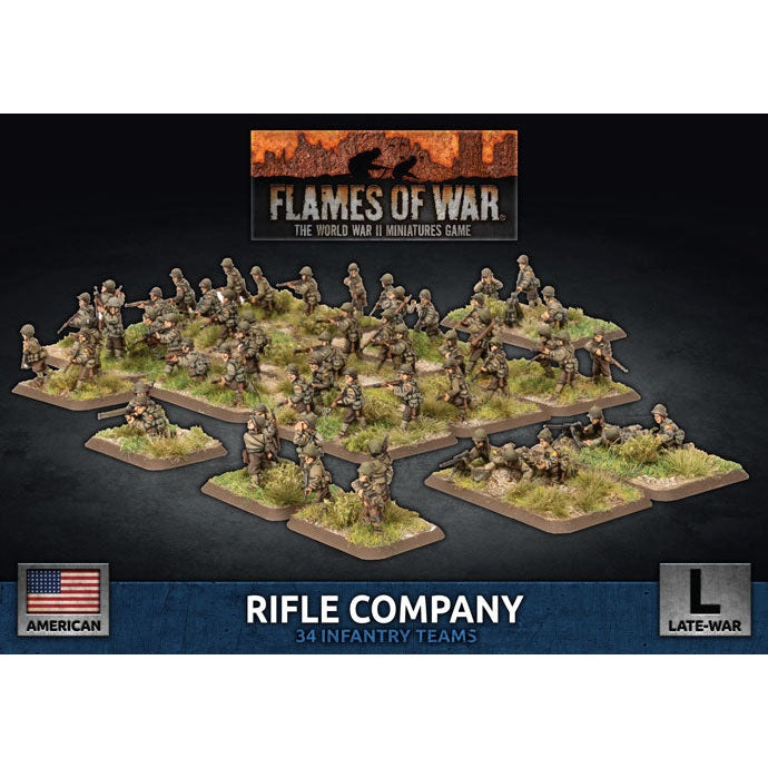 Flames of War | American | Rifle Company | 15mm Plastic Unit
