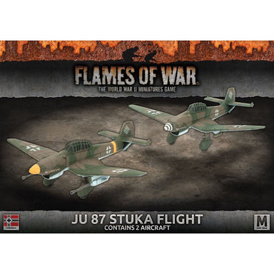 Flames of War | German | Ju 87 Stuka Flight | 15mm Plastic Unit