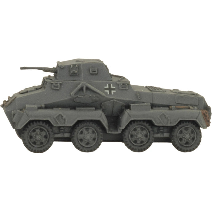 Flames of War | German SD KFZ 231 Heavy Scout Troop | 15mm Resin / Metal Unit
