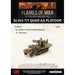 Flames of War | German Sd Kfz 7/1 Quad AA Platoon | 15mm Resin / Metal Unit