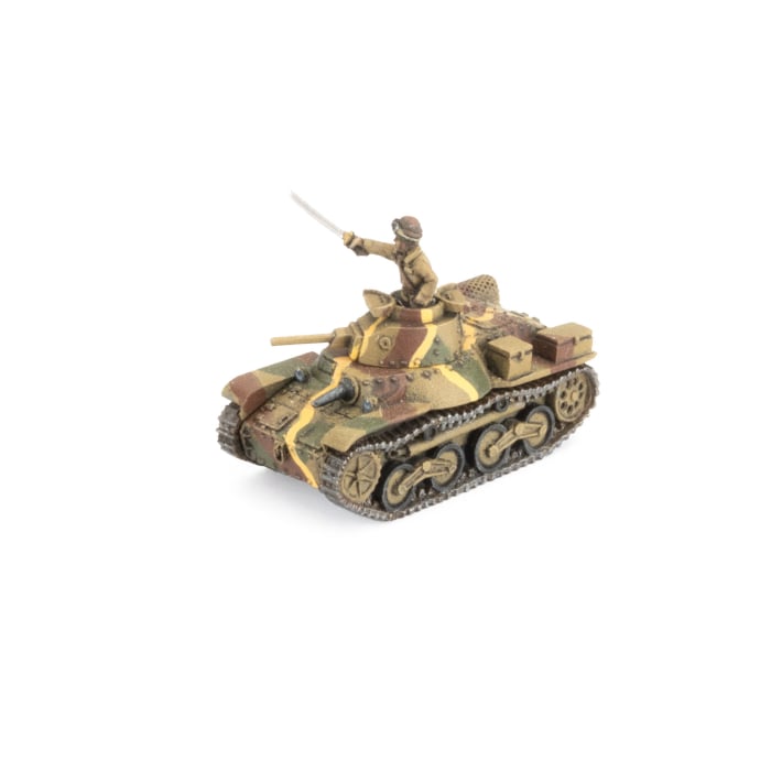 Flames of War | Japanese | Type 95 Ha-Go | 15mm Metal Unit