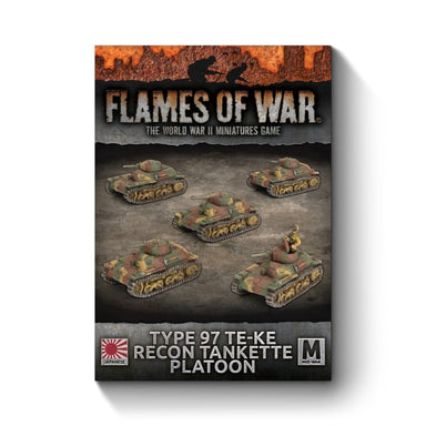 Flames of War | Japanese | Type 97 Te-Ke Tankette | 15mm Resin / Metal Unit