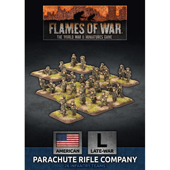 Flames of War | USA | Parachute Rifle Company | 15mm Plastic Unit