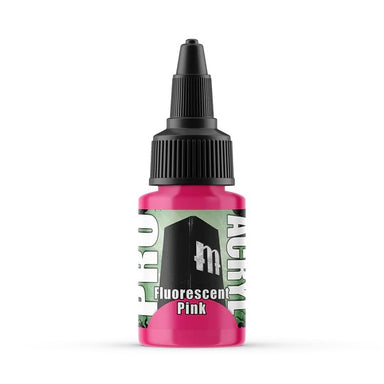 Pro Acryl | Fluorescent Pink | 22ml Individual Paint | Element Games | Miniature Kingdoms