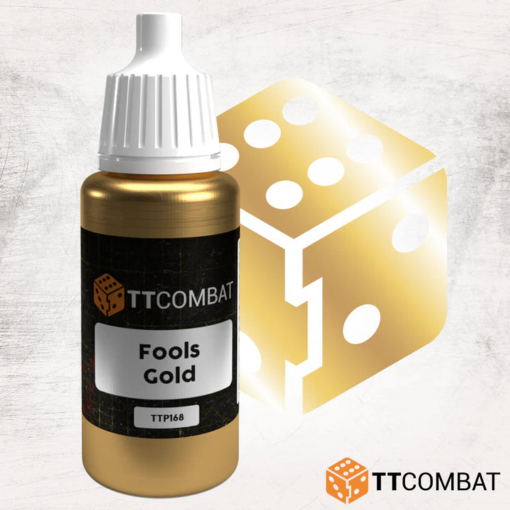 TTCombat | Fools Gold | 17ml Individual Paint | TTCombat | Miniature Kingdoms