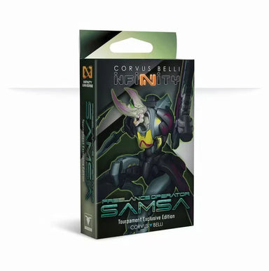 Infinity | Tournament Exclusive | Freelance Operator Samsa Plasma Rifle | 28mm Metal Small Box