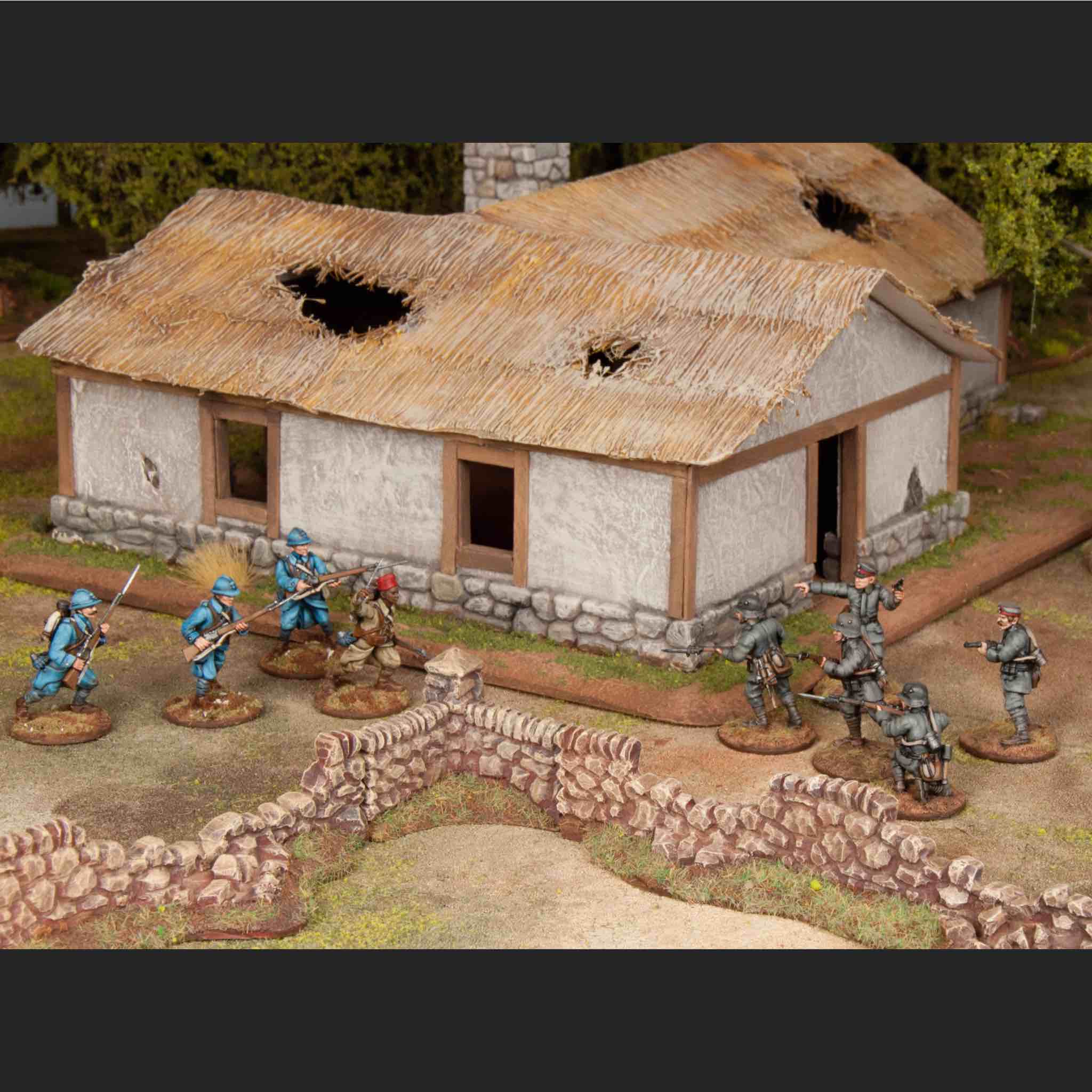 The Great War | French Infantry 1916-1940 | Plastic Unit | Wargames Atlantic | Miniature Kingdoms