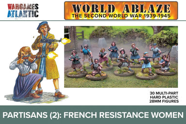 Worlds Ablaze | Partisans 2 : French Resistance Women | Plastic Unit