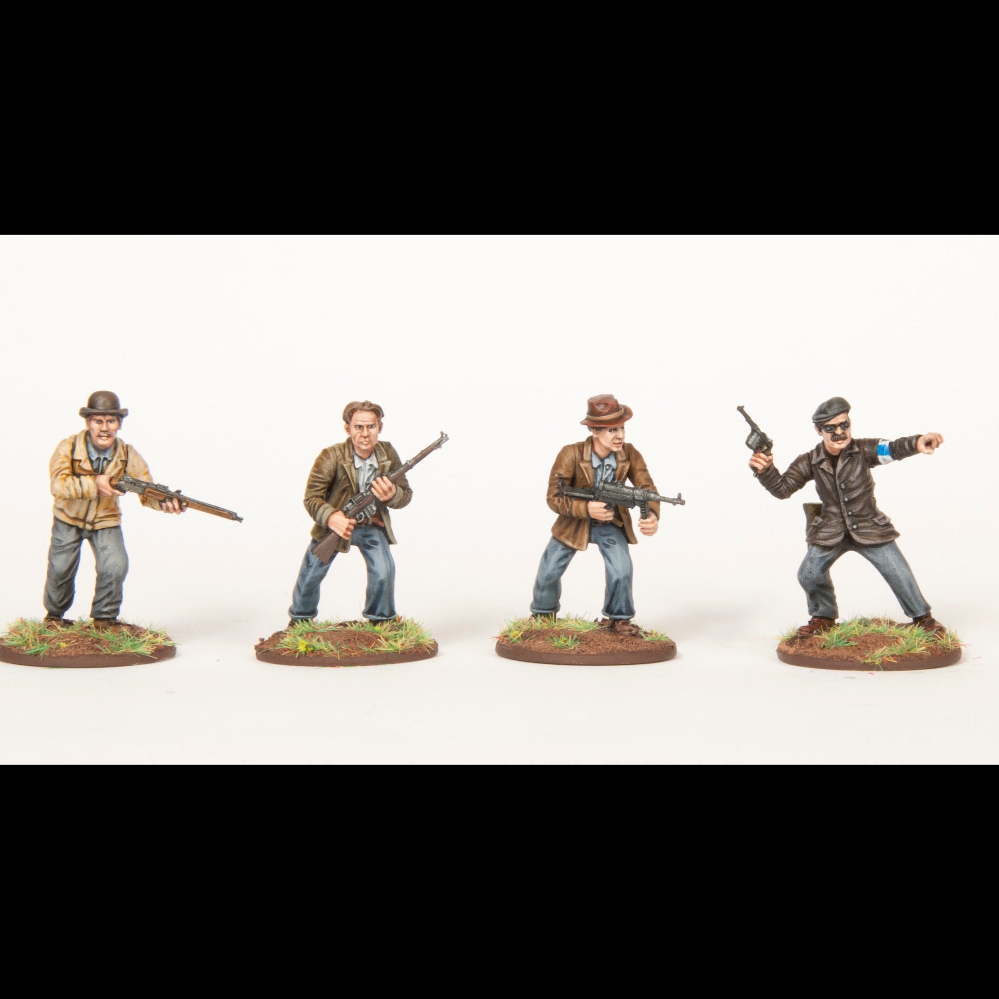 Worlds Ablaze | Partisans 1 French Resistance | Plastic Unit | Wargames Atlantic | Miniature Kingdoms