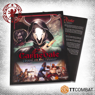 Carnavale | Expansion Carnavale Blood On The Water | Softback Rulebook for 28mm | TTCombat | Miniature Kingdoms