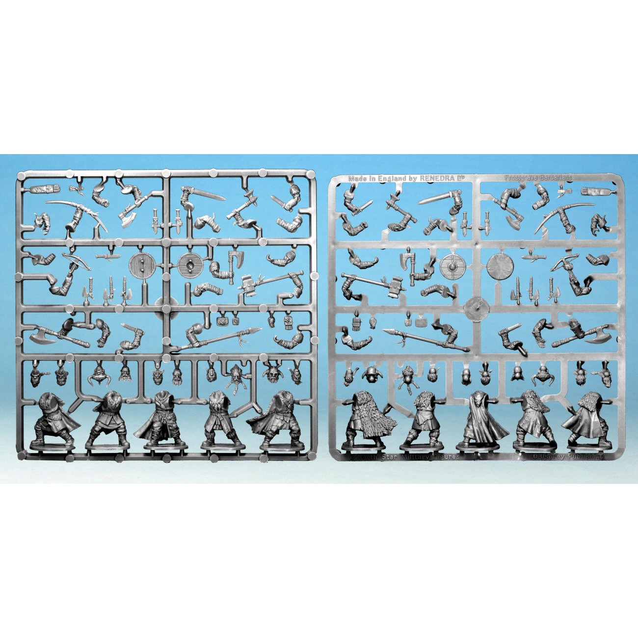 Frostgrave | Barbarians | 28mm One Sprue