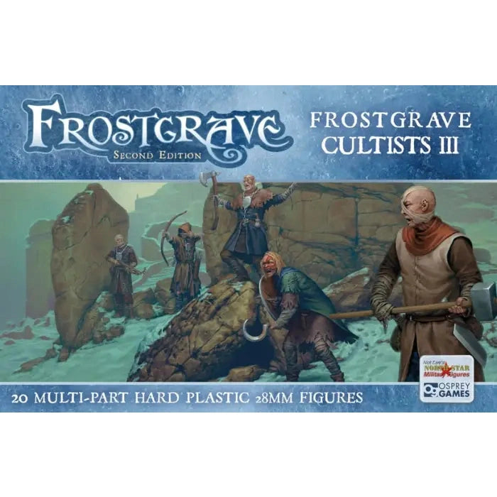 Frostgrave | Cultists III 3 | 28mm Plastic Unit