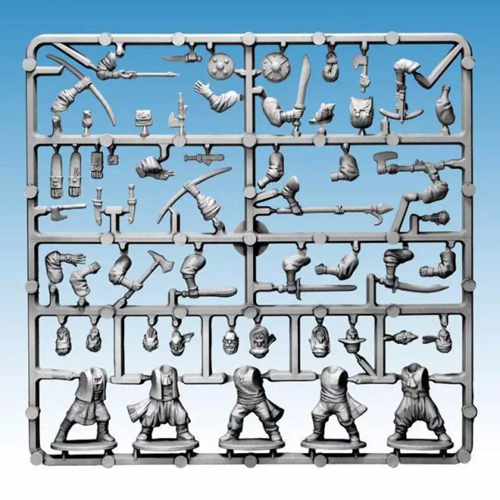 Frostgrave | Ghost Archipelago | Crewmen | 28mm One Sprue
