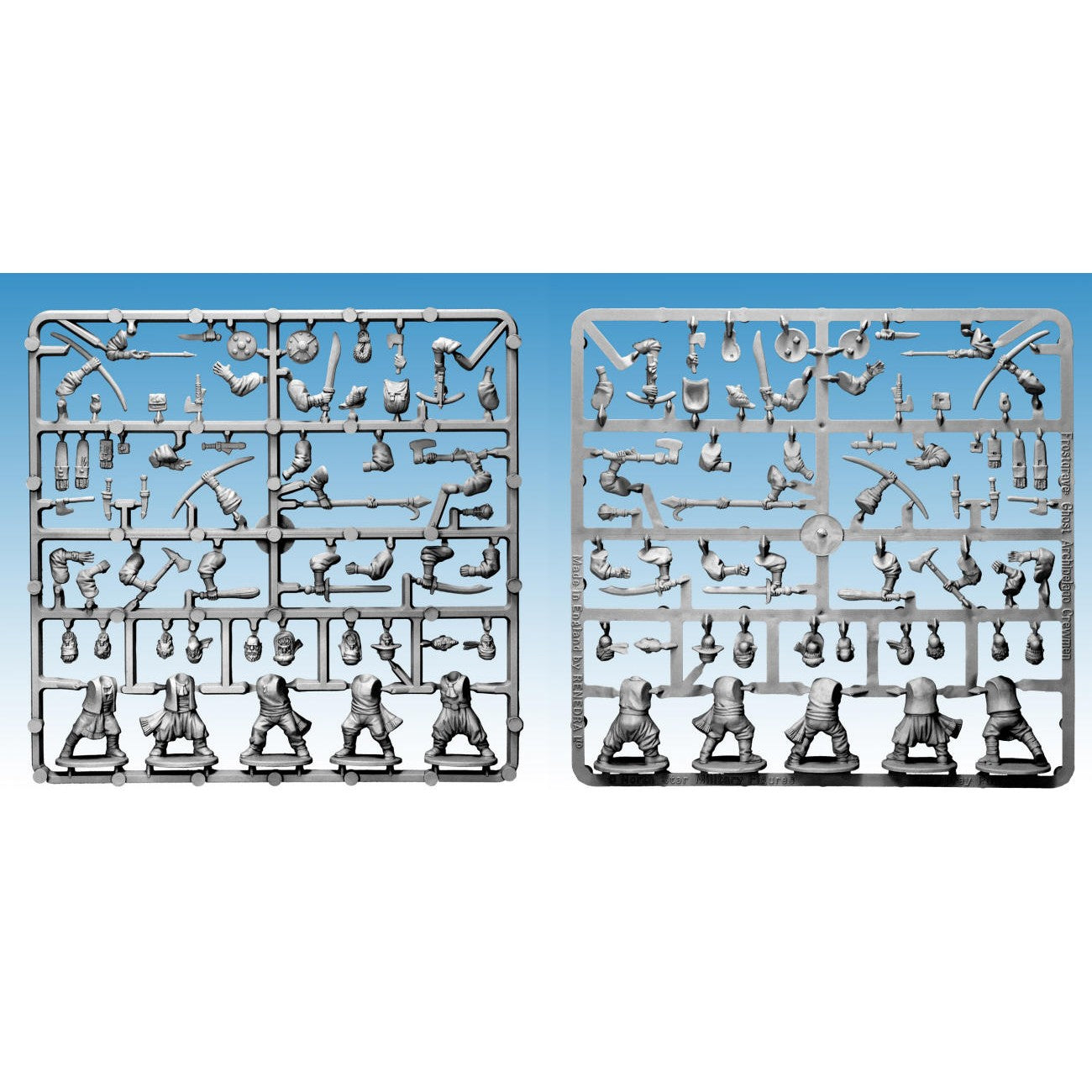 Frostgrave | Ghost Archipelago | Crewmen | 28mm Plastic Unit