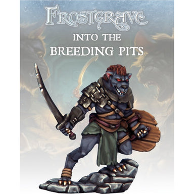 Frostgrave | Gnoll Warchief | 28mm Metal Blister Pack