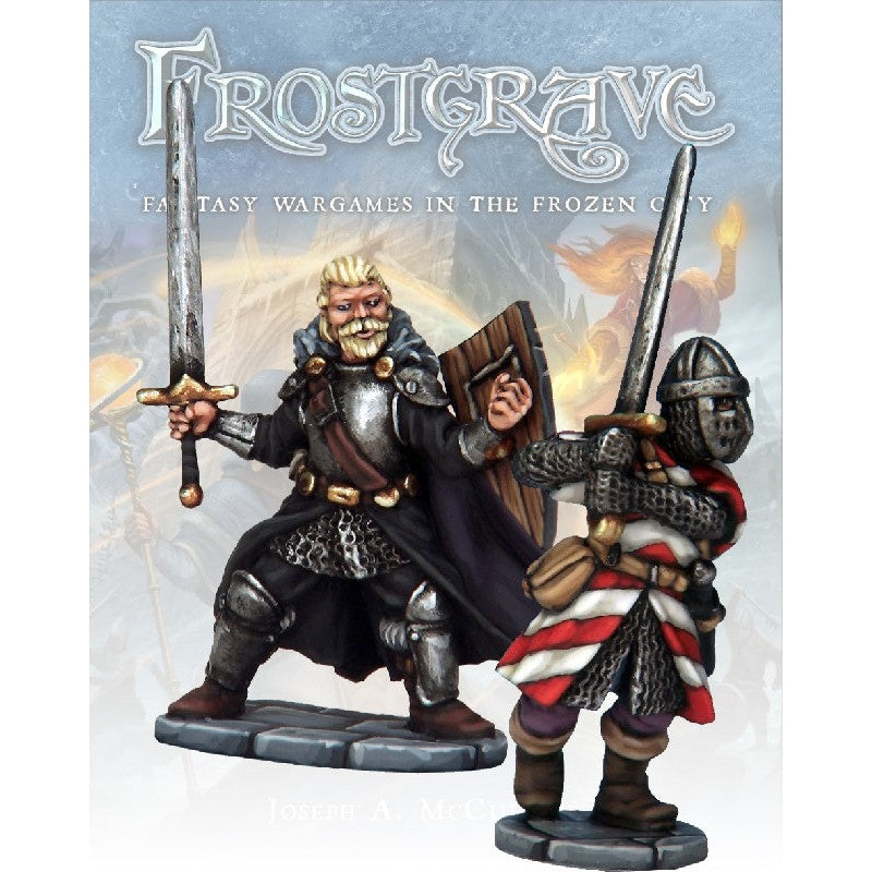 Frostgrave | Knight and Templar | 28mm Metal Blister Pack