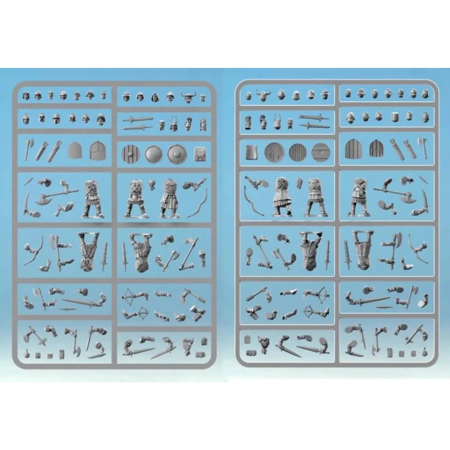 Frostgrave | Knights | 28mm One Sprue