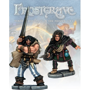 Frostgrave | Thief & Barbarian | 28mm Metal Blister Pack