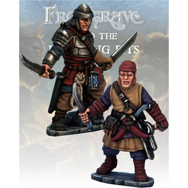 Frostgrave | Tunnel Fighter & Trap Expert | 28mm Metal Blister Pack