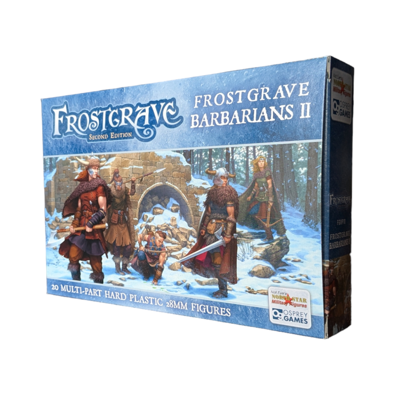 Frostgrave | Barbarians II | 28mm Plastic Unit | North Star Games | Miniature Kingdoms