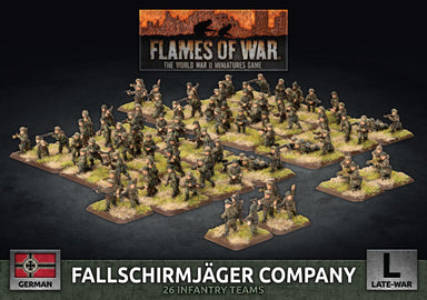 Flames of War | German Fallschirmjager Company | 15mm Plastic Unit