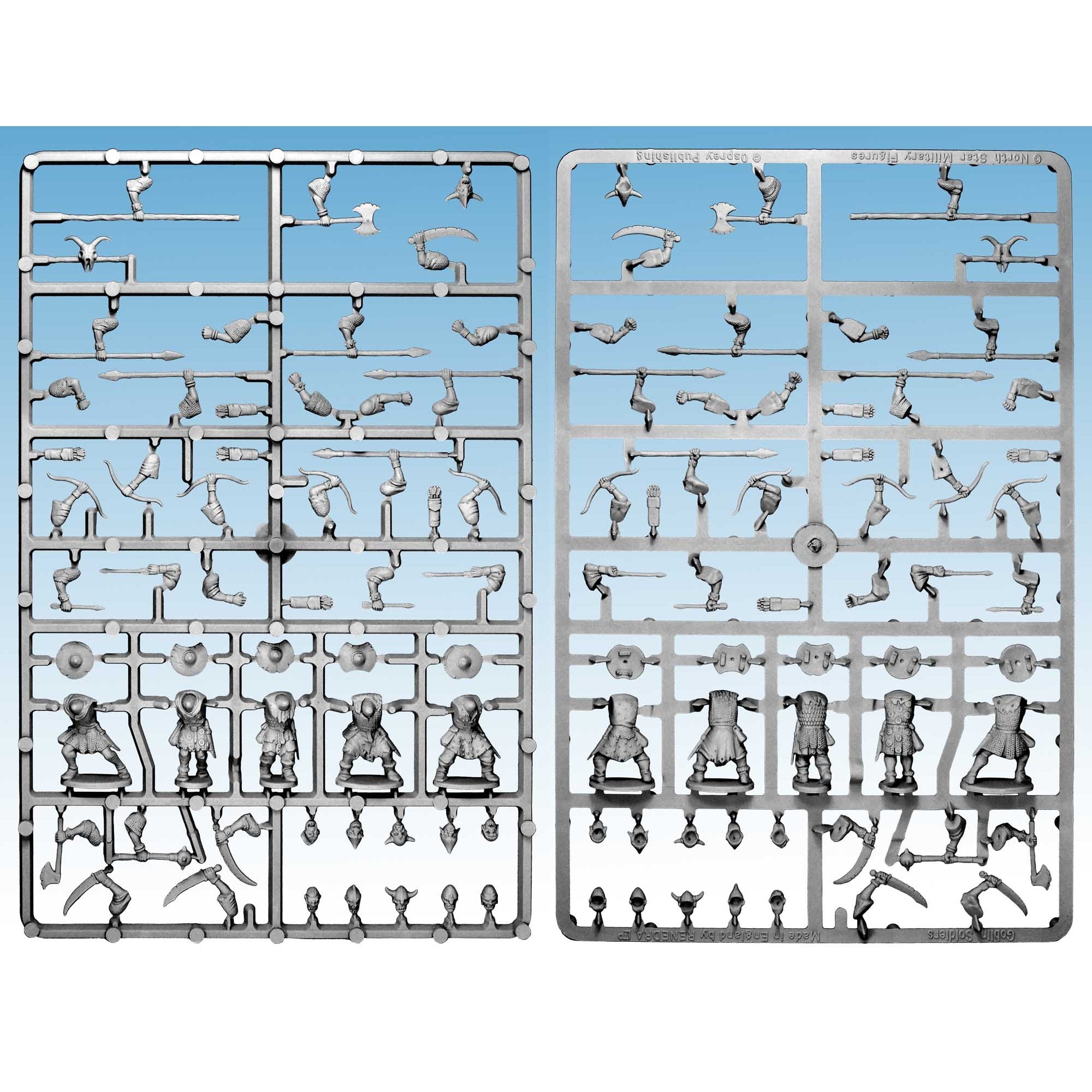 Oathmark | Goblins Goblin Infantry | 28mm Plastic Unit | North Star Games | Miniature Kingdoms
