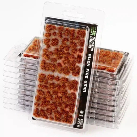 Gamers Grass | Scenics Alien Fire Six mm | Basing Tufts | GGA-FT