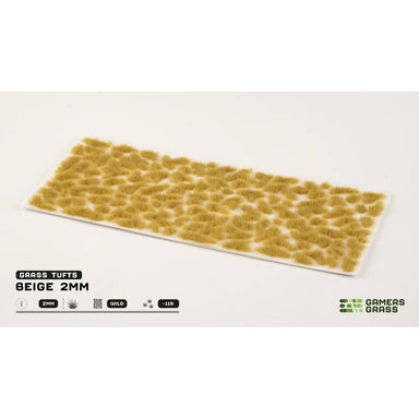 Gamers Grass | Scenics Beige Two mm | Basing Tufts | GG2-BEI