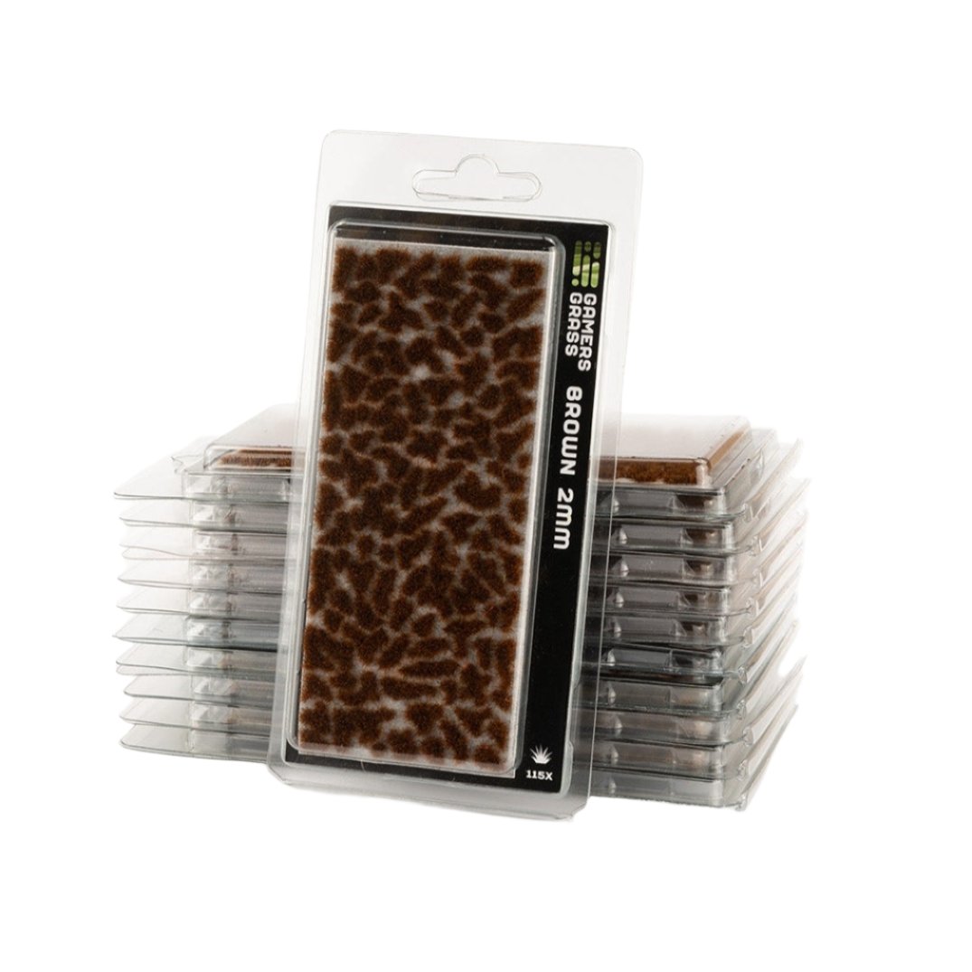 Gamers Grass | Scenics Brown Two mm BR | Basing Tufts | GG2-B