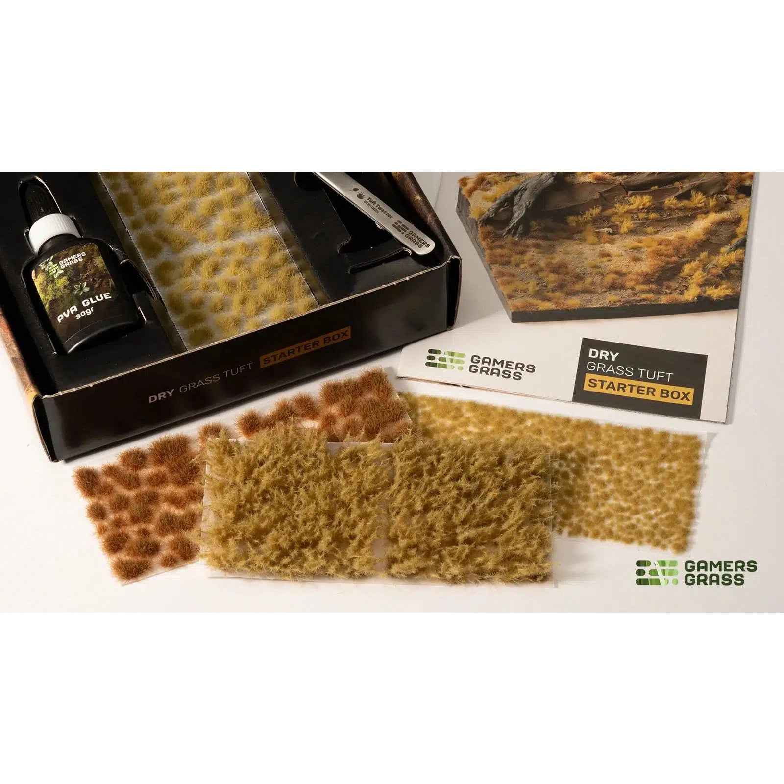 Gamers Grass | Dry Grass Tuft Starter Box | GGSB-DRY | Basing Box