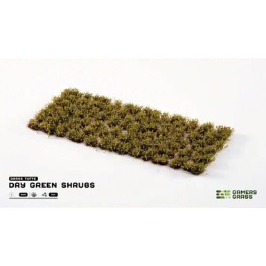 Gamers Grass | Dry Green Shrubs Basing Tufts | GGFS-DRG