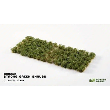 Gamers Grass | Strong Green Shrubs Basing Tufts | GGFS-SG