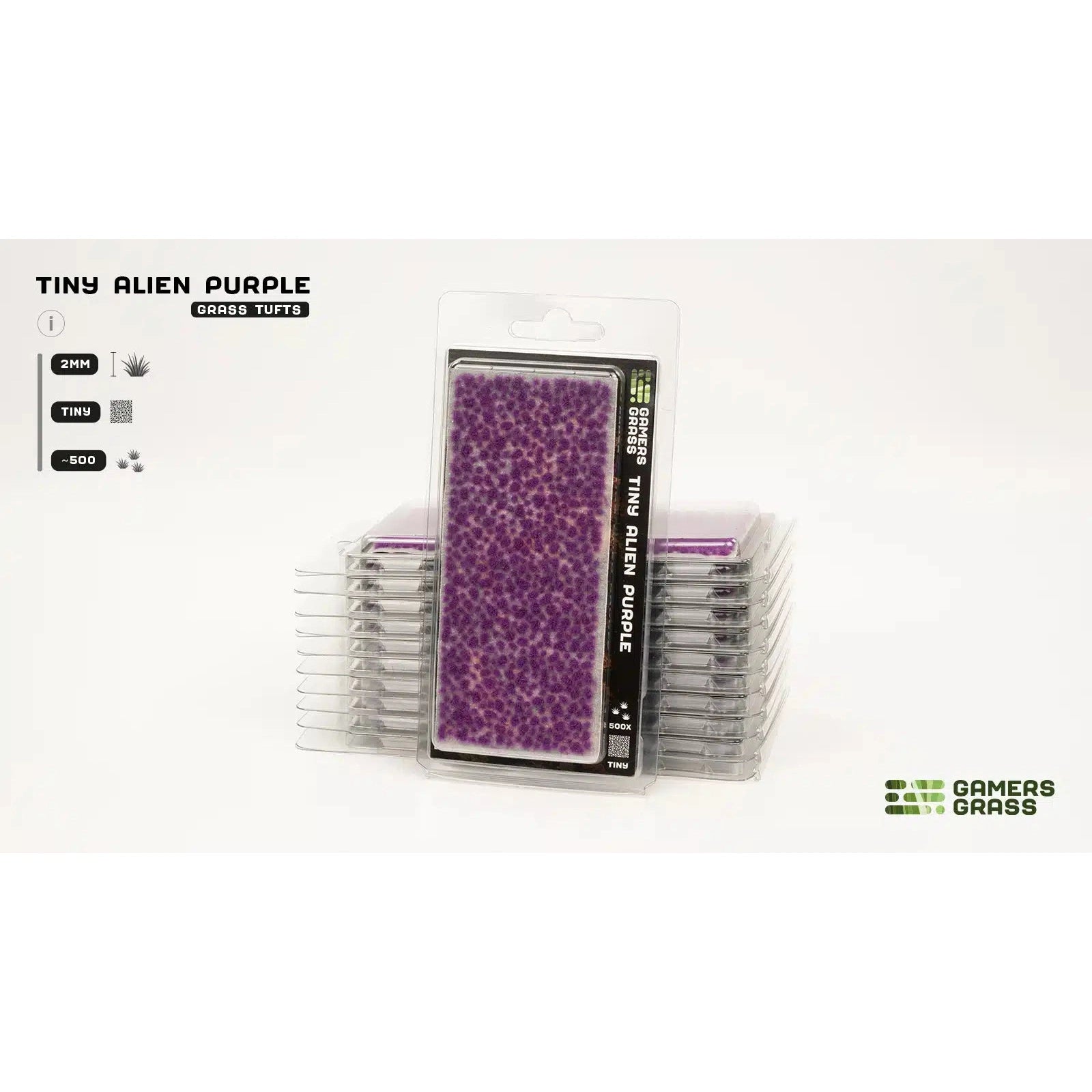 Gamers Grass | Scenics Tiny Alien Purple Two mm | Basing Tufts