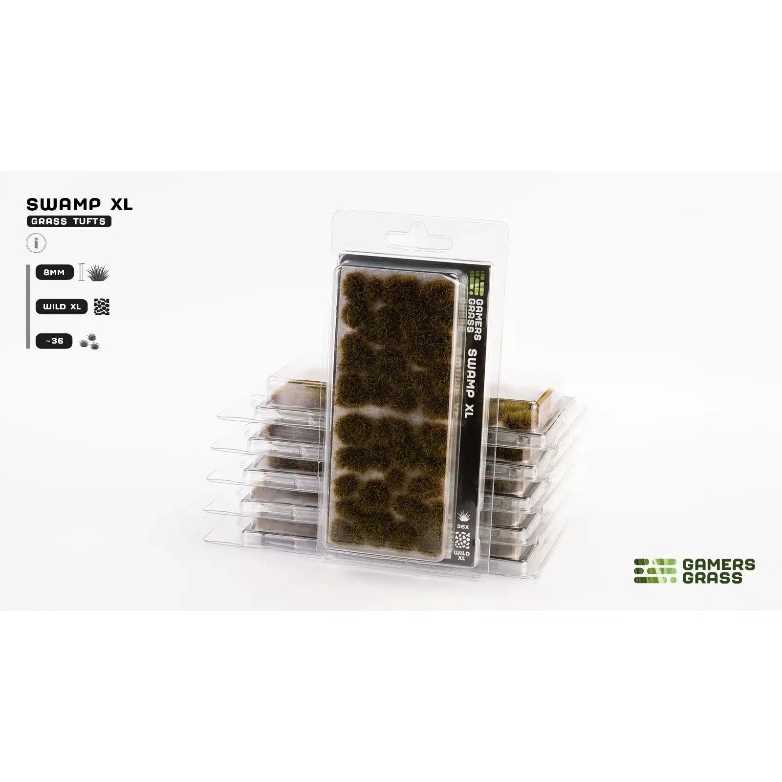 Gamers Grass | Scenics Wild Swamp XL Eight mm | Basing Tufts