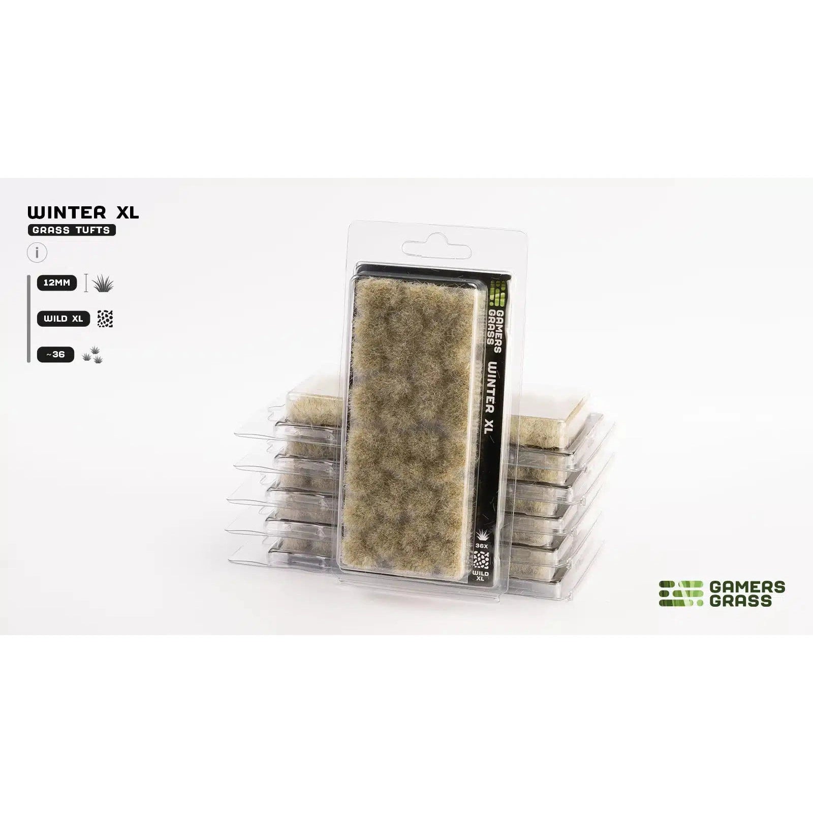 Gamers Grass | Scenics Winter XL Twelve mm | Basing Tufts | GG12-W