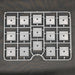 Wargames Atlantic | General Accoutrements | 20mm Square Dual Bases | Single Sprue