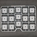 Wargames Atlantic | General Accoutrements | 20mm Square Dual Use Bases | Plastic Unit
