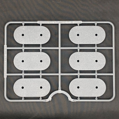 Wargames Atlantic | General Accoutrements | 25mm x 50mm Pill Bases | Single Sprue