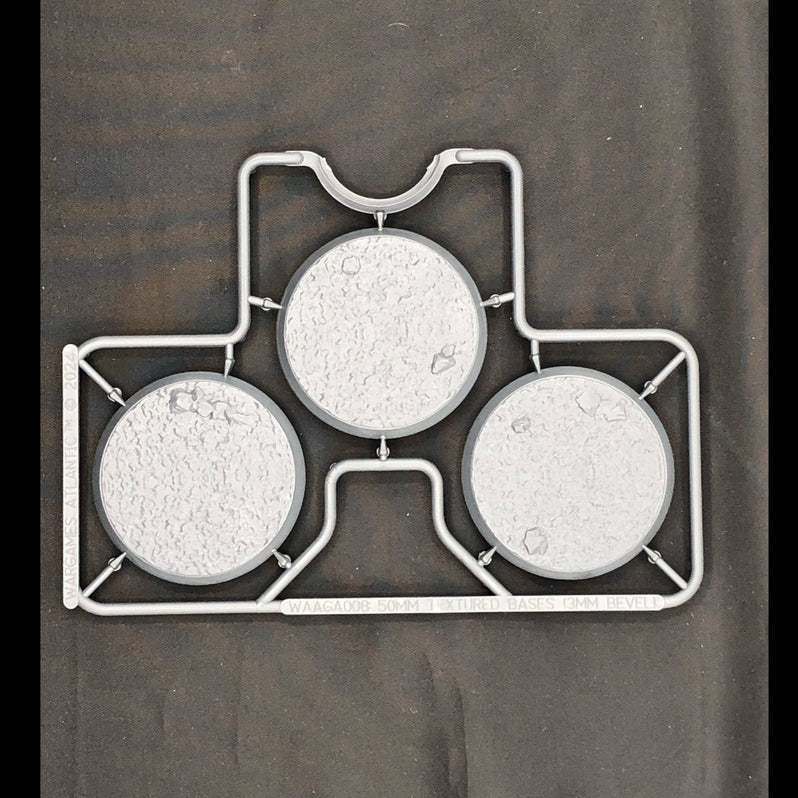 Wargames Atlantic | General Accoutrements | 50mm Textured Bases | Plastic Unit
