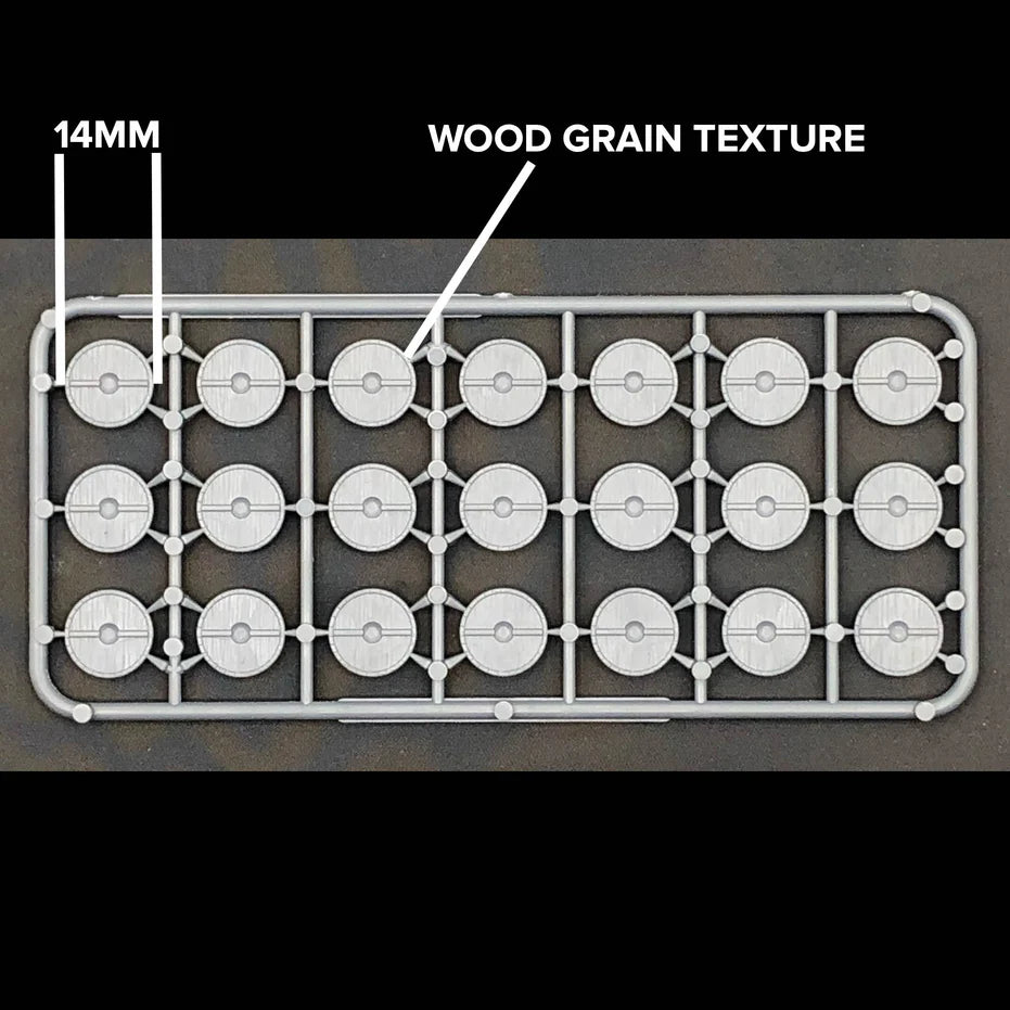 Wargames Atlantic | General Accoutrements | Dark Ages Shields | Single Sprue