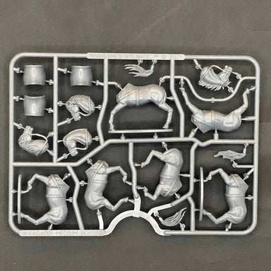 Wargames Atlantic | General Accoutrements | Horses Medium Horses | Single Sprue