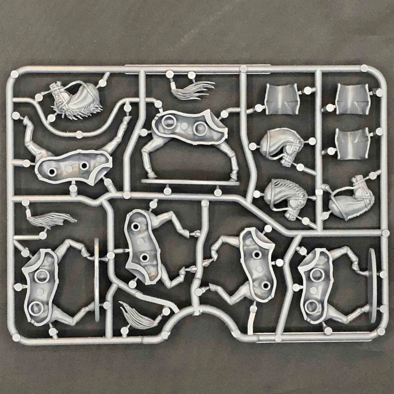 Wargames Atlantic | General Accoutrements | Horses Medium Horses | Single Sprue