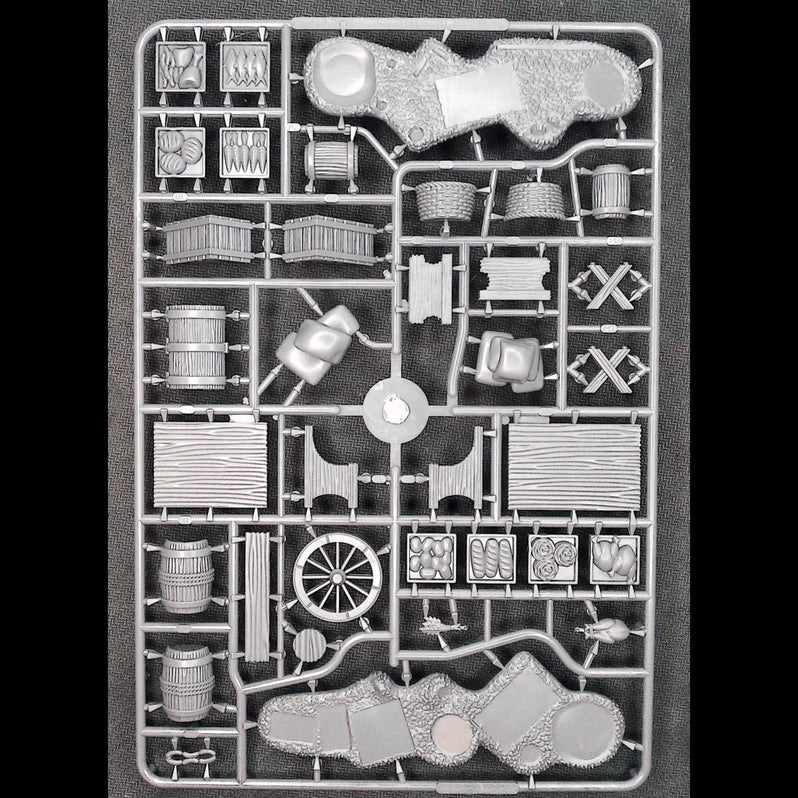General Accoutrements | Markets and Barricades | 28mm Plastic Terrain
