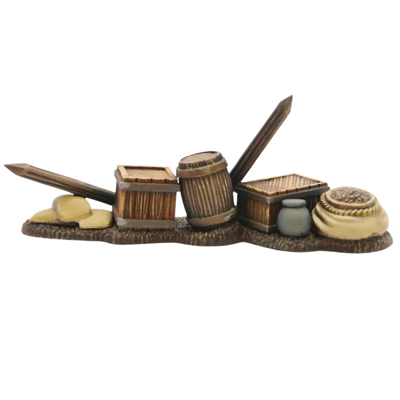 General Accoutrements | Markets and Barricades | 28mm Plastic Terrain