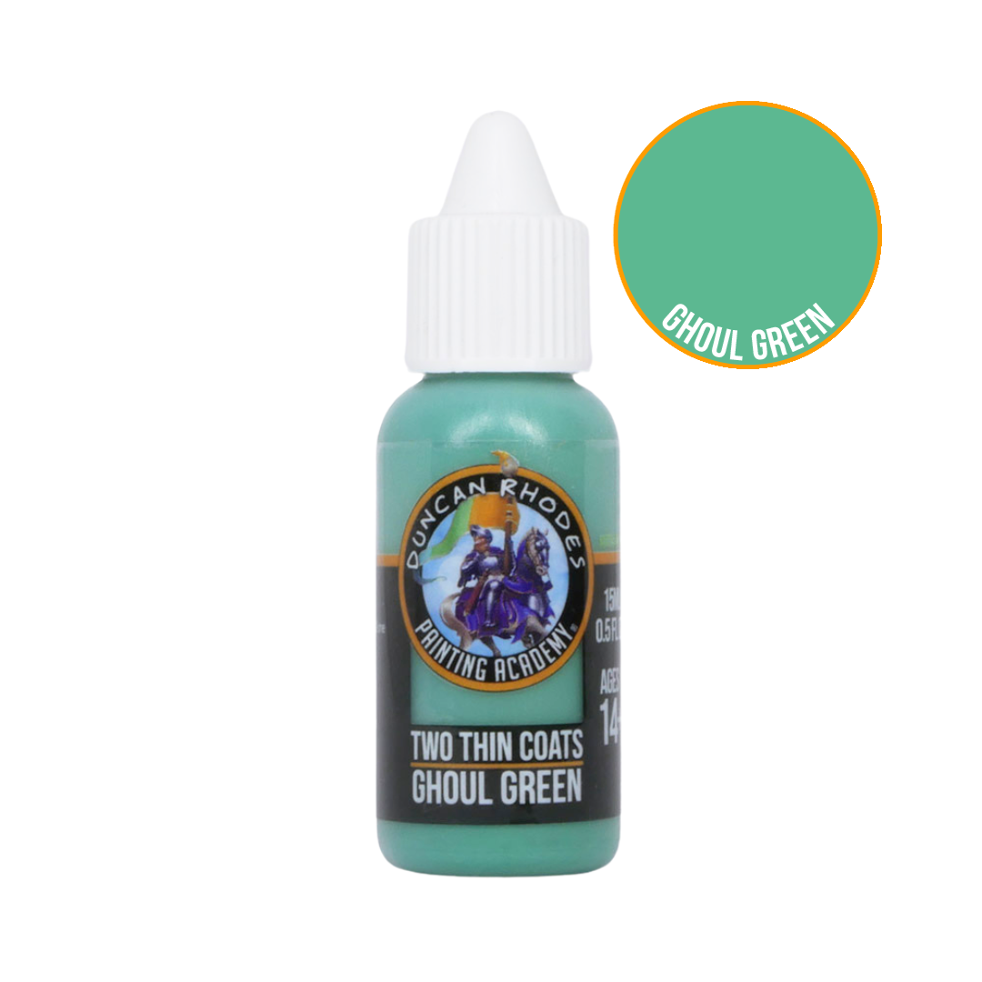 Two Thins Coats | Ghoul Green | 15ml Individual Paint