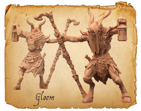 Moonstone | Faun Wild Things | 28mm Resin Unit | Goblin King Games | Miniature Kingdoms