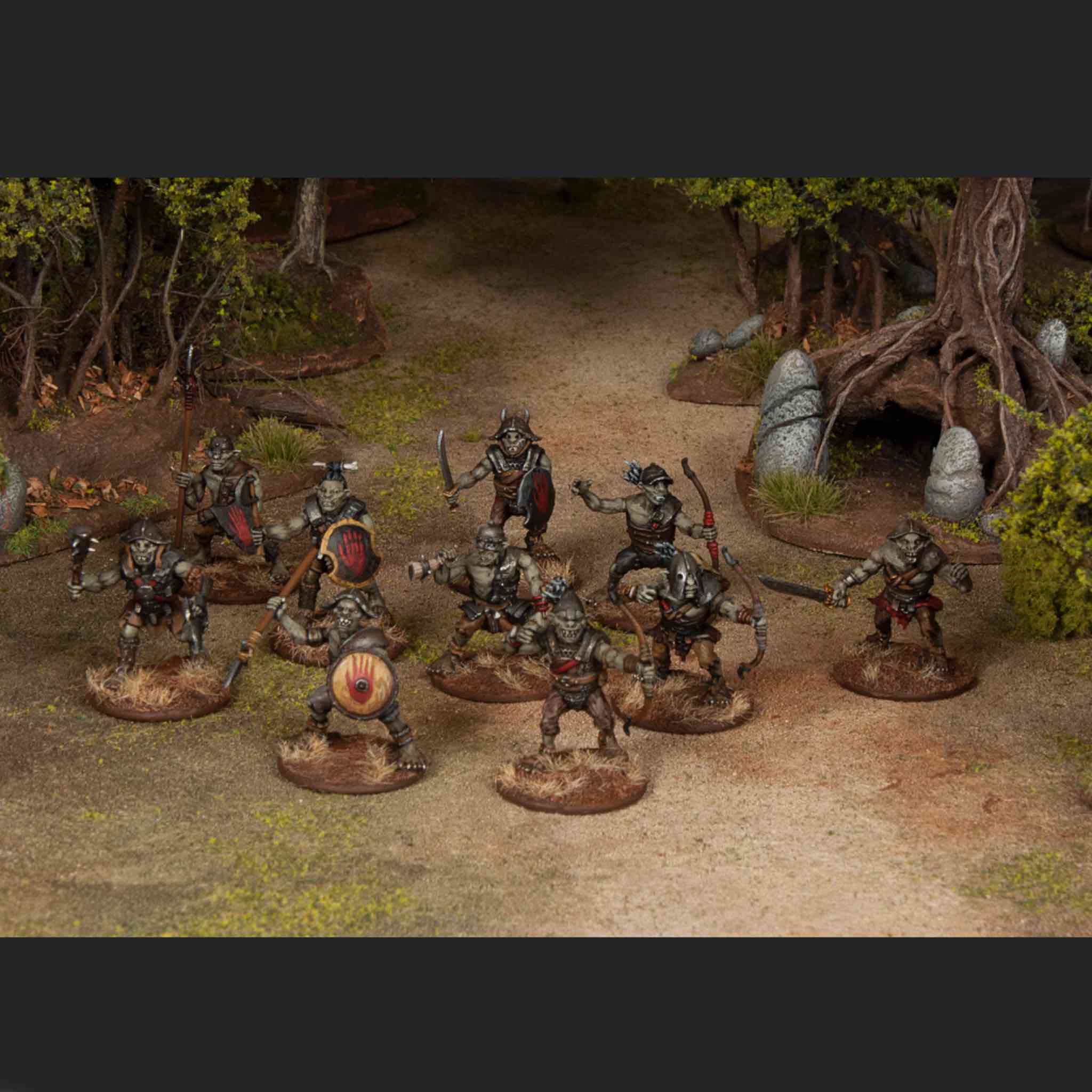 Classic Fantasy | Goblin Warband | Plastic Unit | Wargames Atlantic | Miniature Kingdoms