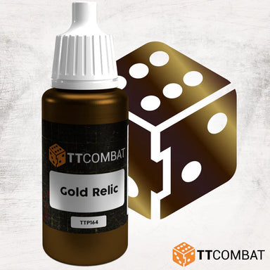 TTCombat | Gold Relic | 17ml Individual Paint | TTCombat | Miniature Kingdoms