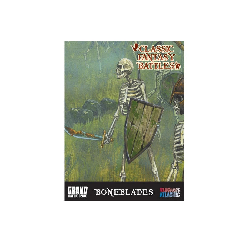 Grand Battle Scale | Classic Fantasy Battles | Bone Blades | 10mm Plastic Unit